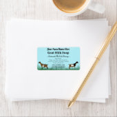 Blue Sky Goat Milk Soap Label - Nigerian Dwarf (Insitu)