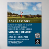 Blue Sky, GoIf les Adverteren Poster (Voorkant)