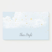 Blue Sky Gold Sterren Post-it® Notes (Voorkant)