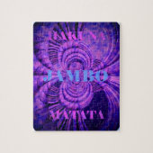 Blue Sky Hakuna Matata Kenya Giraffe Woven Art C Legpuzzel (Verticaal)