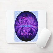 Blue Sky Hakuna Matata Kenya Giraffe Woven Art C Muismat (Met muis)