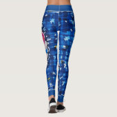 Blue Sky Heet Luchtballon Leggings (Achterkant)