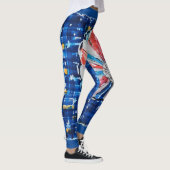 Blue Sky Heet Luchtballon Leggings (Rechts)