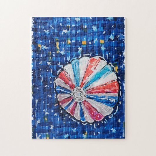 Blue Sky Heet Luchtballon Legpuzzel (Verticaal)