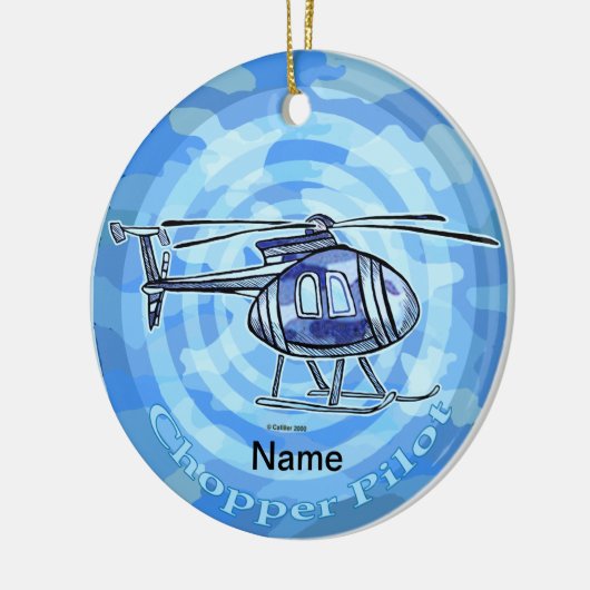 Blue Sky Helikopter ornament (Links)