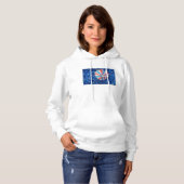 Blue Sky Hot Air Balloon Hoodie (Voorkant volledig)