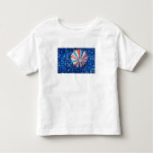 Blue Sky Hot Air Balloon Kinder Shirts (Voorkant)