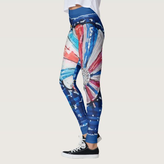 Blue Sky Hot Air Balloon Leggings (Links)