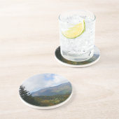 Blue Sky in de Blue Ridge Mountains Zandsteen Onderzetter (Zijkant)