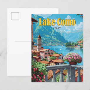 Blue Sky in Tallinn Estland Vintage Travel Briefkaart