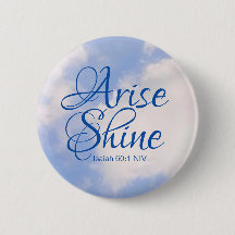 Blue Sky Inspirerend Arise and Shine Bible Verse