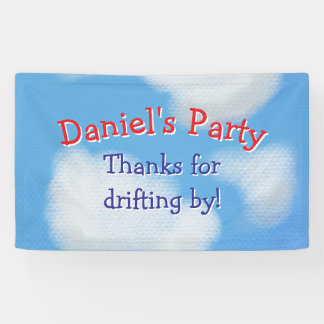 Blue Sky Kinder feestbanner Spandoek