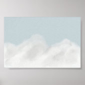  Blue Sky kinderkamer poster (Voorkant)