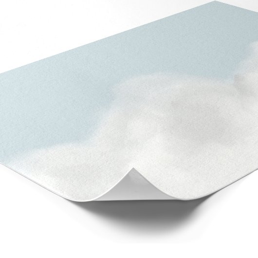  Blue Sky kinderkamer poster (Hoek)