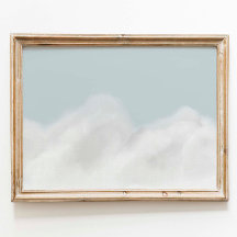 Blue Sky kinderkamer poster