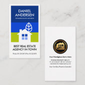 Blue Sky Lyers Home Landscape Realty Visitekaartje (Voorkant / Achterkant)