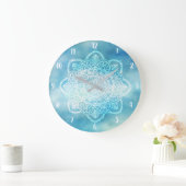 Blue Sky Mandala Wall Grote Klok (Huis)