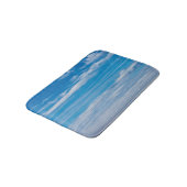 Blue Sky met Cloud Streaks Badmat (Gekanteld)