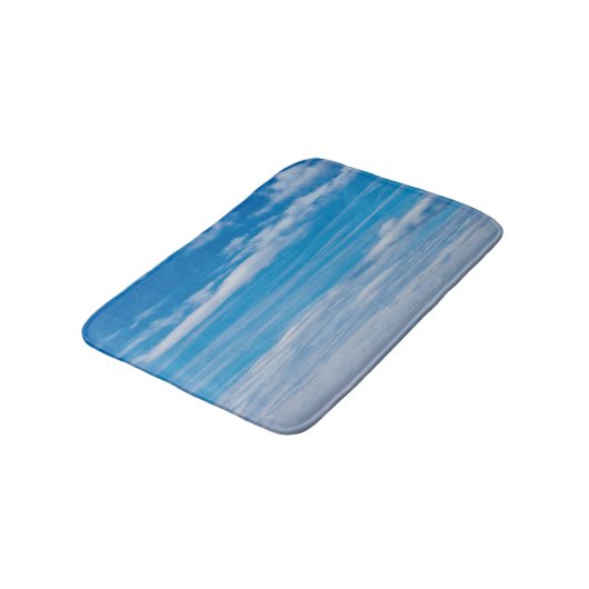 Blue Sky met Cloud Streaks Badmat (Gekanteld)