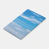 Blue Sky met Cloud Streaks Post-it® Notes (Schuin)