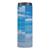 Blue Sky met Cloud Streaks Thermosbeker (Achterkant)