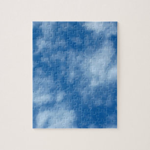 Blue Sky met Clouds Foto Legpuzzel