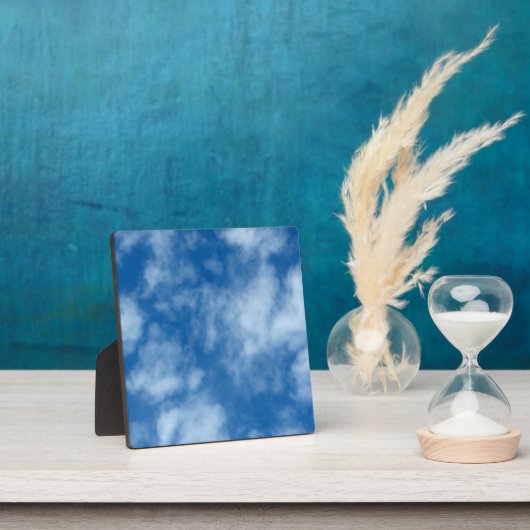 Blue Sky met Clouds Natuur Fotografie Fotoplaat (Insitu)