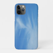 Blue Sky met White Clouds Abstracte Natuur Foto Case-Mate iPhone Case (Achterkant)