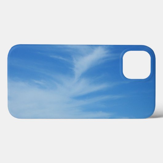 Blue Sky met White Clouds Abstracte Natuur Foto Case-Mate iPhone Case (Achterkant (horizontaal))