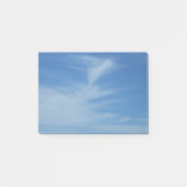Blue Sky met White Clouds Abstracte Natuur Foto Post-it® Notes (Voorkant)
