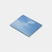 Blue Sky met White Clouds Abstracte Natuur Foto Post-it® Notes (Schuin)