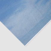 Blue Sky met White Clouds Abstracte Natuur Foto Tissuepapier (Detail)