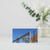 Blue Sky Metal Lijst Contractor Visitekaartje WH-M (Staand voorkant)