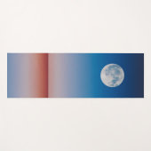 Blue Sky Moon Yoga Mat (Voorkant (horizontaal))