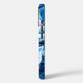 Blue Sky Mosaic Dragon Case-Mate iPhone Case (Achterkant / Links)