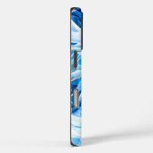 Blue Sky Mosaic Dragon Case-Mate iPhone Case (Achterkant / Rechts)