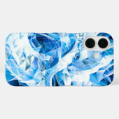 Blue Sky Mosaic Dragon Case-Mate iPhone Case (Achterkant (horizontaal))