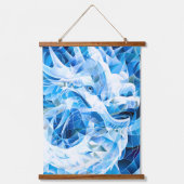 Blue Sky Mosaic Dragon Hangend Wandkleed (Voorkant)