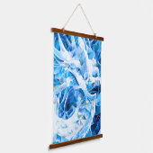 Blue Sky Mosaic Dragon Hangend Wandkleed (Gebogen)