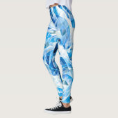 Blue Sky Mosaic Dragon Leggings (Links)