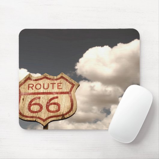 Blue Sky op Route 66 Muismat (Met muis)