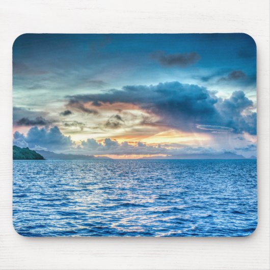 Blue Sky over Water Mousepad - HAMbyWhiteGlove Muismat (Voorkant)