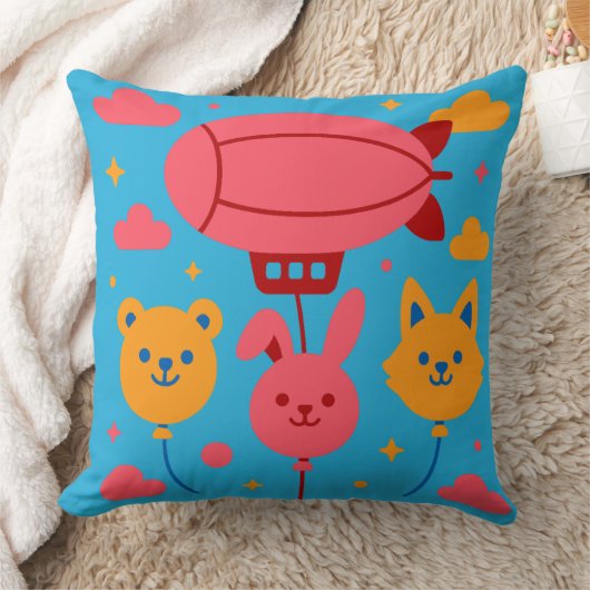 Blue Sky Parade Kussen (Deken)