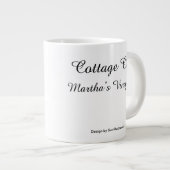 Blue Sky Pink Roofline - Martha's Vineyard Grote Koffiekop (Voorkant rechts)