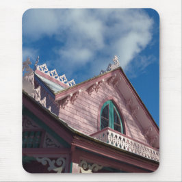 Blue Sky Pink Roofline - Martha's Vineyard Muismat