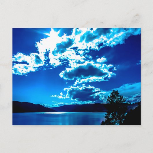 Blue Sky Post Card Briefkaart (Voorkant)