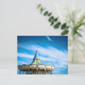 Blue sky pret uit Barcelona Briefkaart (Staand voorkant)
