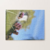 Blue Sky, Purple Flowers Regent's Park Londen Vere Legpuzzel (Horizontaal)