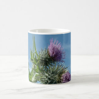 Blue Sky Scottish Thistle Coffee Mok