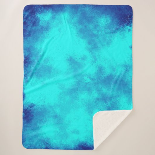 Blue Sky Sherpa Blanket Deken (Voorkant)